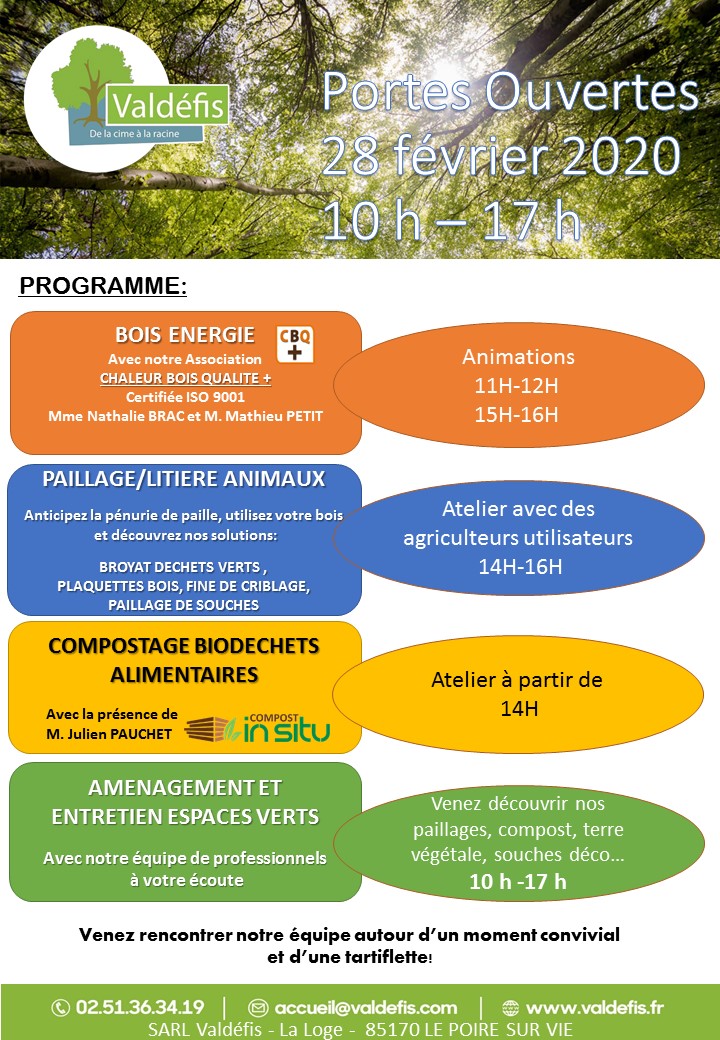 Portes Ouvertes 2020 – Programme