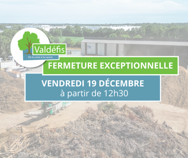 _Publication Facebook Fermeture Exceptionnelle Professionnel Bleu et Blanc